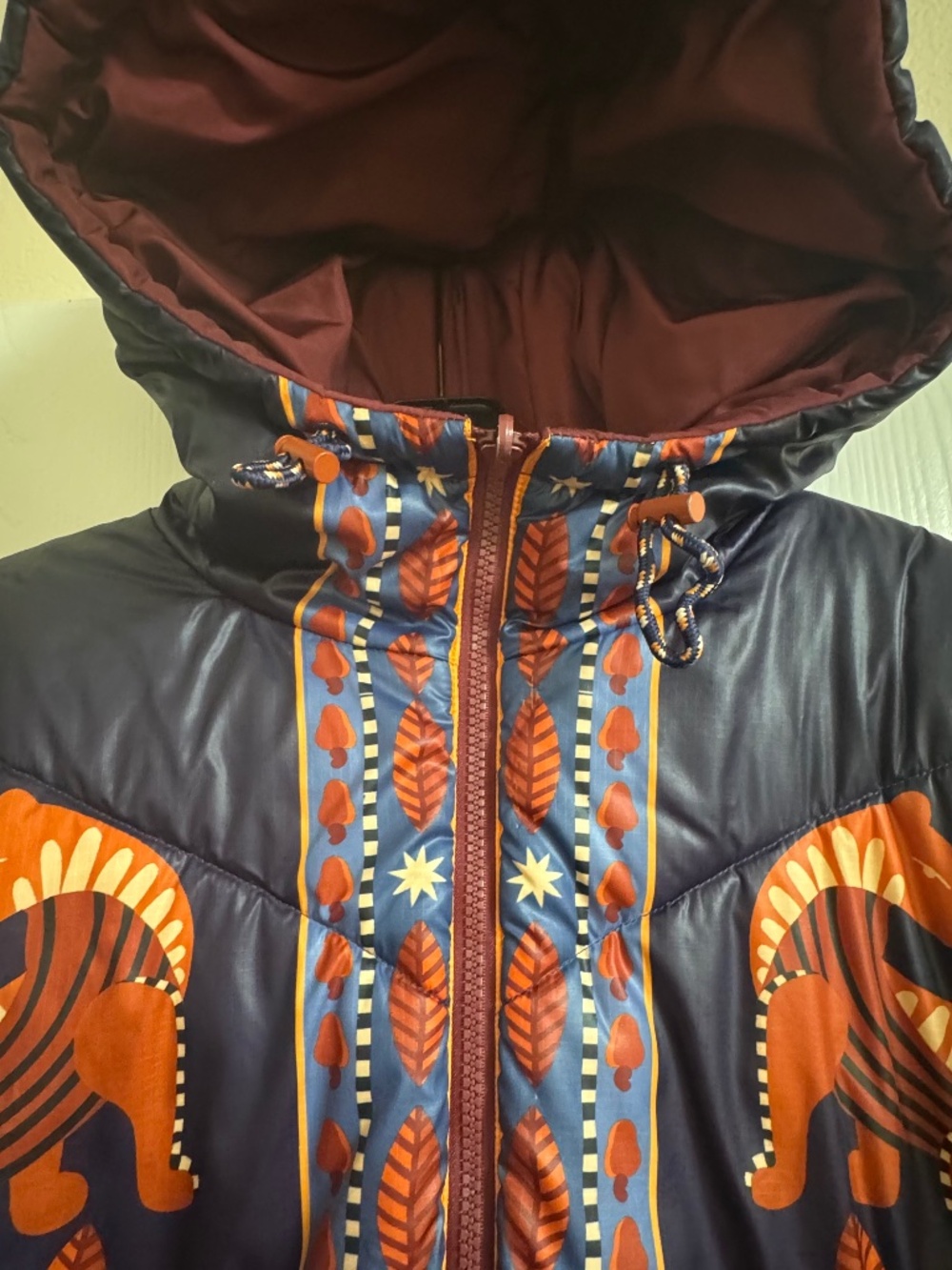 FARM RIO REVERSIBLE PUFFER JACKET - Picture 3 of 7